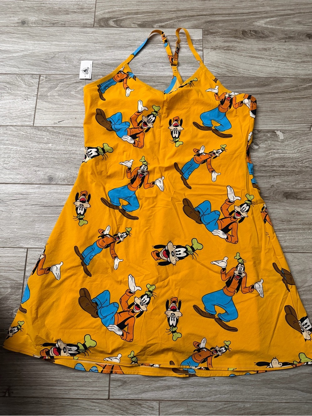 Disney Goofy Yellow Dress